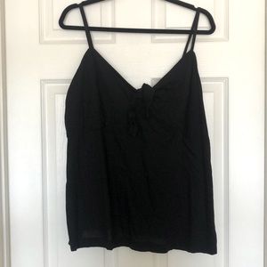 Old Navy Cotton Tie Front Tank XL EUC